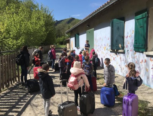 Arrivée classe découverte 2